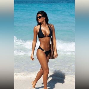 Chic Black Bikini Set by Cupshe S/M